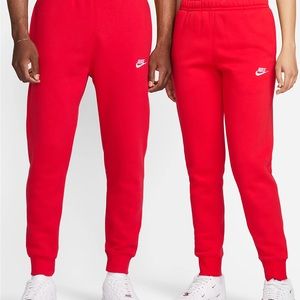 Red Nike Sweatpants